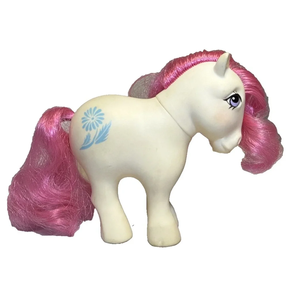 Vintage 1982 G1 My Little Pony MLP Mail Order Birthflower July Water Lily U308